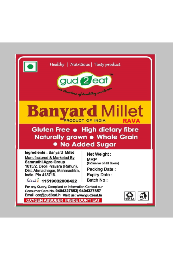 Banyard Millet Rava